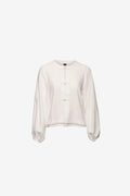 Maud Linen Top White