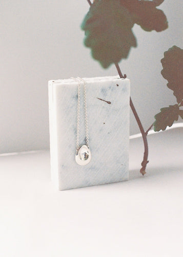 Monolith Necklace Small Silver