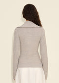 Line Cardigan Grey Mix