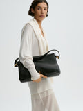 Lelou Leather Bag Black