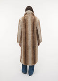Scarlet Long Fox Coat