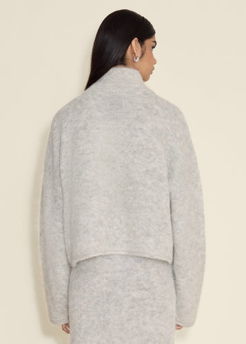 Tine Light Cardigan | Lt. Grey