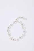 Tiny Sphere Necklace Silver