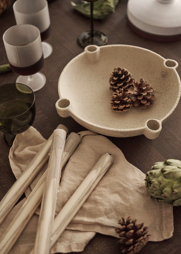 Bowl Candle Holder Large Ceramic