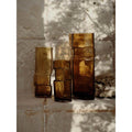 Muro Vase Recycled Amber H38