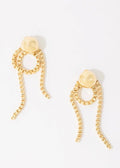 Chain Loop Earrings Gold