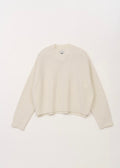 Frame Oversized Sweater Eggwhite