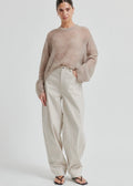Bacoli Barrel Trousers Soft Beige