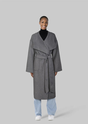 Ana Wool Coat Grey