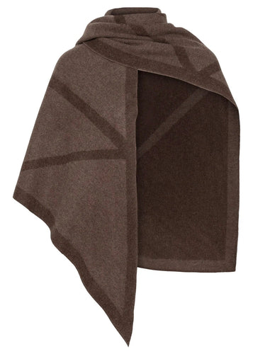 Triangle Scarf Tobacco & Cacao