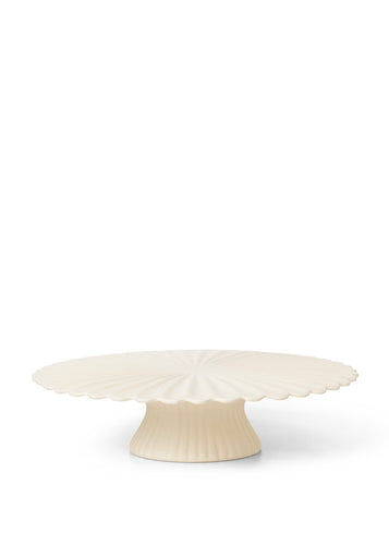 Fountain Cake Stand Off-white