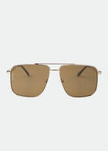 Sorrento Solbrille Gold & Brown