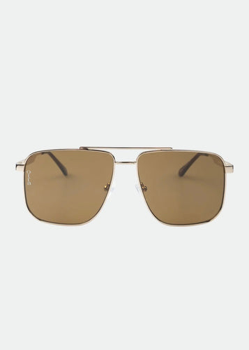 Sorrento Solbrille Gold & Brown