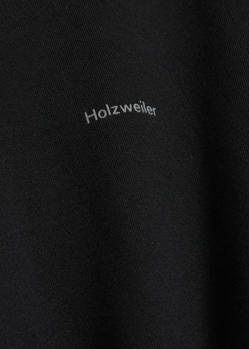 W. Relaxed Hoodie | Black