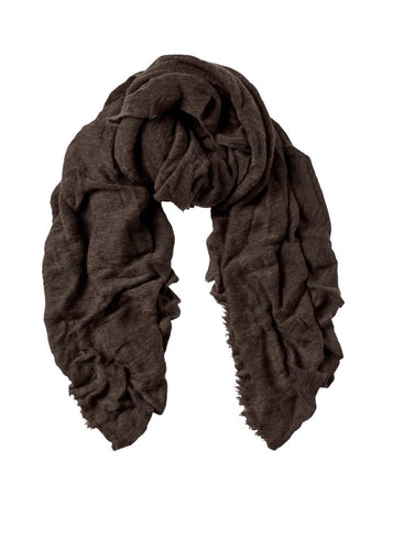 Milano Luxury Scarf Dark Brown
