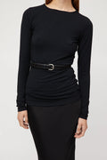 Modal Longsleeve Top Jet Black