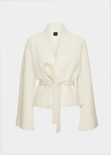 Lila Mohair Cardigan Eggshell