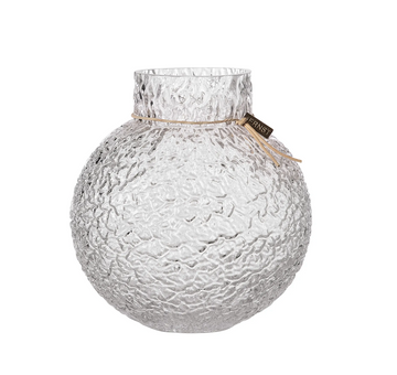 Hammerbanket Glassvase Ø22