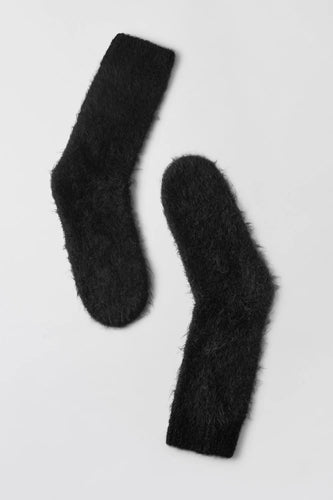 Montpellier Cosy Socks Jet Black