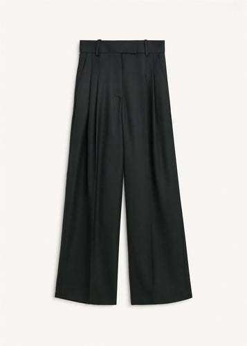 Cymbaria High-Waist Trousers Black