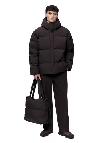 Grotli Down Jacket Brown Soil