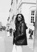 Neoma Leather Coat Black