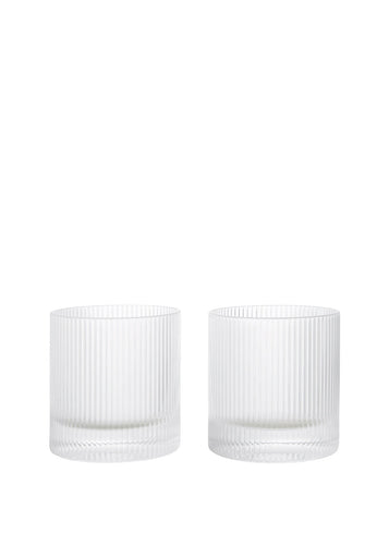 Ripple Tumbler Glass  2-Pakning