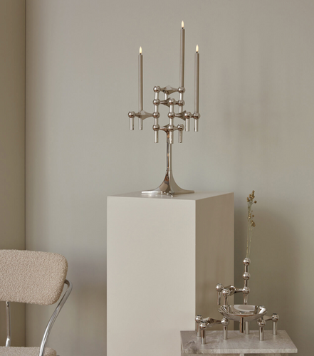 Stoff Nagel Led-Lys 2 stk Sand