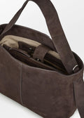 Suede Fraya Small Bag Hot Fudge Brown