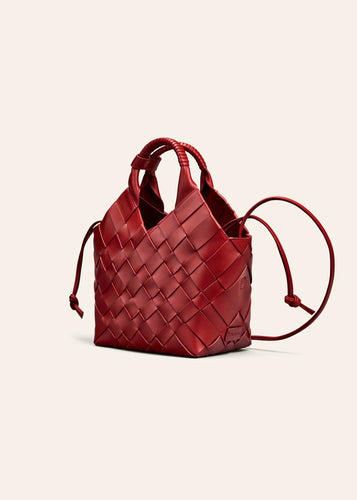 Misu Falu Red Shoulder Bag