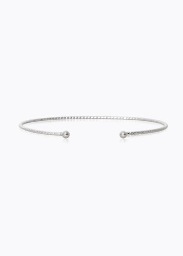 Evita Plain Armbånd | Silver