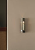 Eddy Wall Candle Holder Mirror Polished