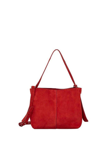 Suede Fraya Small Bag Adrenaline Red