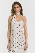 Posy Scarf Dot Print