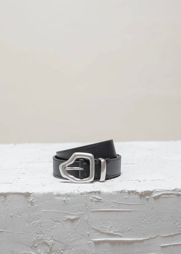 Ako Mini Belt Black & Silver