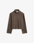 Serge Merino Sweater Brown Melange