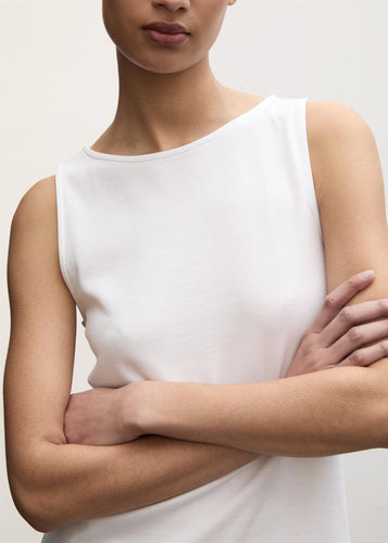 Boatneck Top White