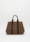 Traversée L Hunting Tweed Brown