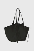 X-Large Mochi Black Pebble Grained Leather