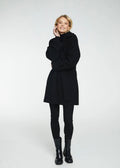 Wool Coat Mid Black