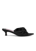 Alia Satin Heel Black