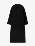 Relaxed Wool Coat Black