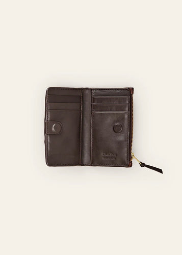 Caia Twill Wallet Umber