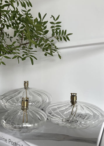 Peri Oljelampe Disc Brass Elegant | Small