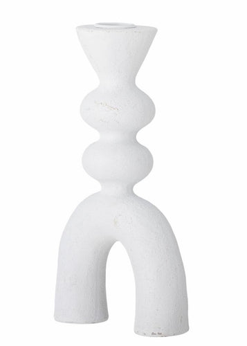 Syra Candle Holder White