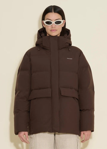 Besseggen Down Jacket Dk. Brown