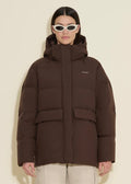 Besseggen Down Jacket Dk. Brown