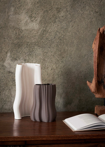 Moire Vase | Anthracite