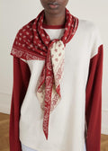 The Wild Rag Carmine & Butter Scarf