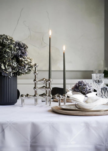 Stoff Nagel Stearinlys Ester & Erik 6-pakning Dusty Green